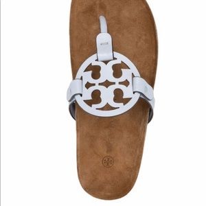 TORY BURCH Miller Leather Cloud Thong Sandals